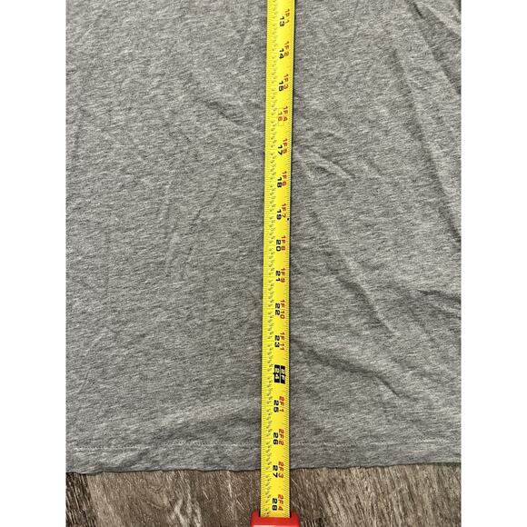 Nike Dri-Fit Men’s Size XL Gray Athletic Performance Short Sleeve T-Shirt - Picture 4 of 6